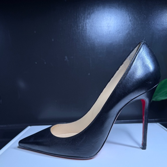 Christian Louboutin Black leather heel - sz 37 - // 7 - Picture 6 of 12